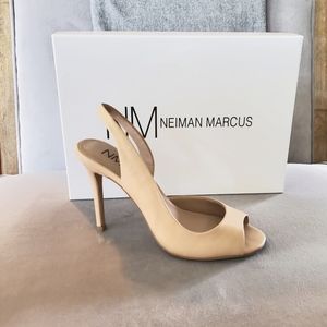 Neiman Marcus Raz slingback heels size 8